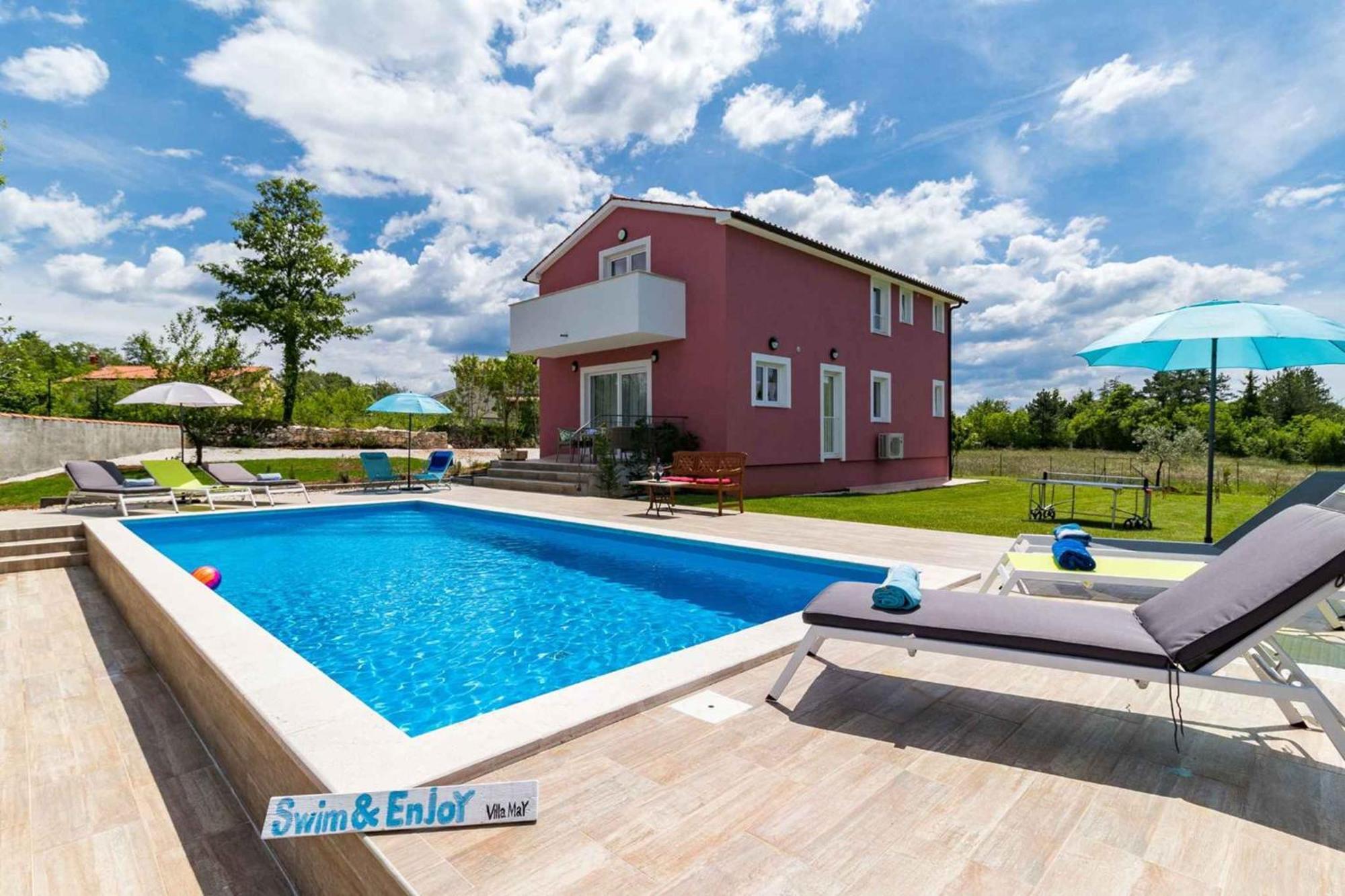 Holiday Home In Tinjan - Istrien 44359 Extérieur photo
